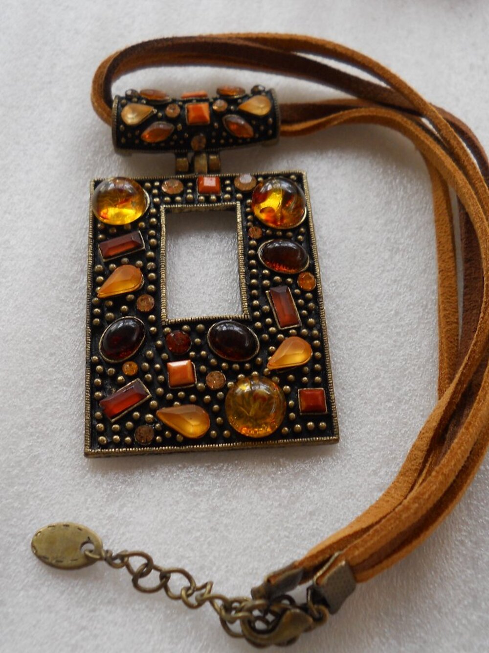 Multi Strand Pendant Necklace 1125